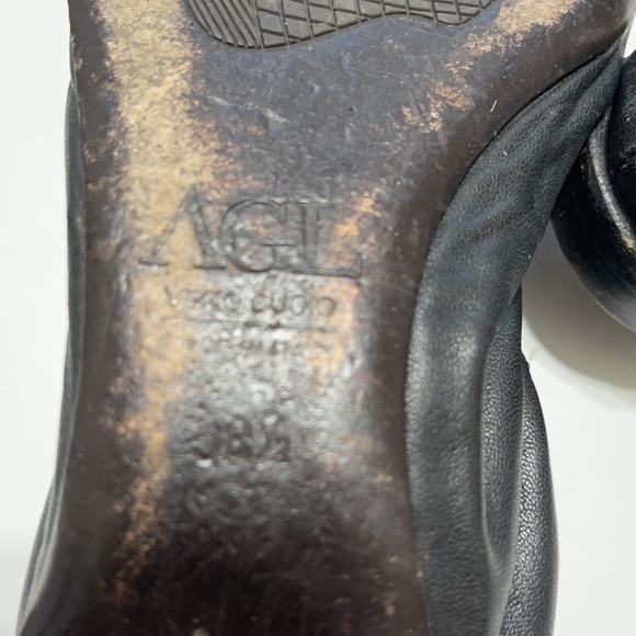 AGL Attilio Giusti Leombruni Black Ballet Flat - Picture 7 of 15